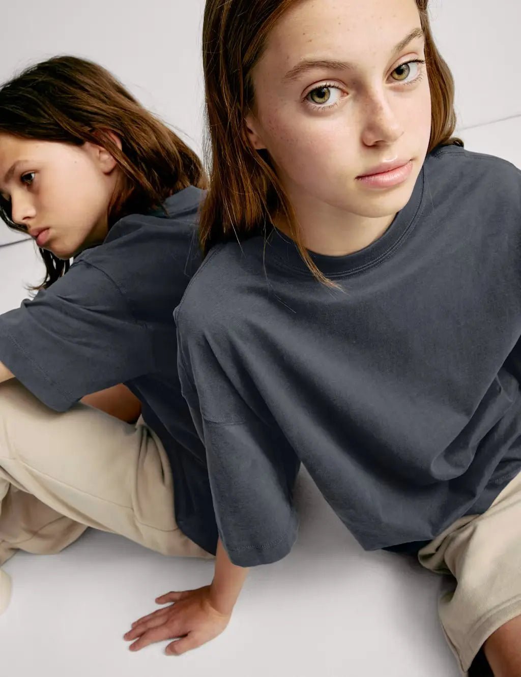 M&S Pure Cotton Plain T-Shirt (2-16 Yrs)