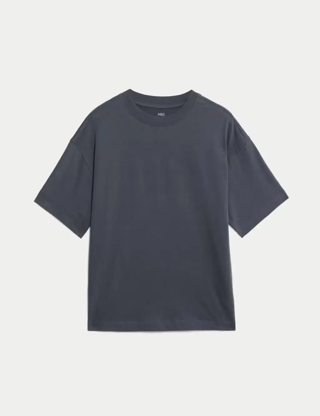 M&S Pure Cotton Plain T-Shirt (2-16 Yrs)