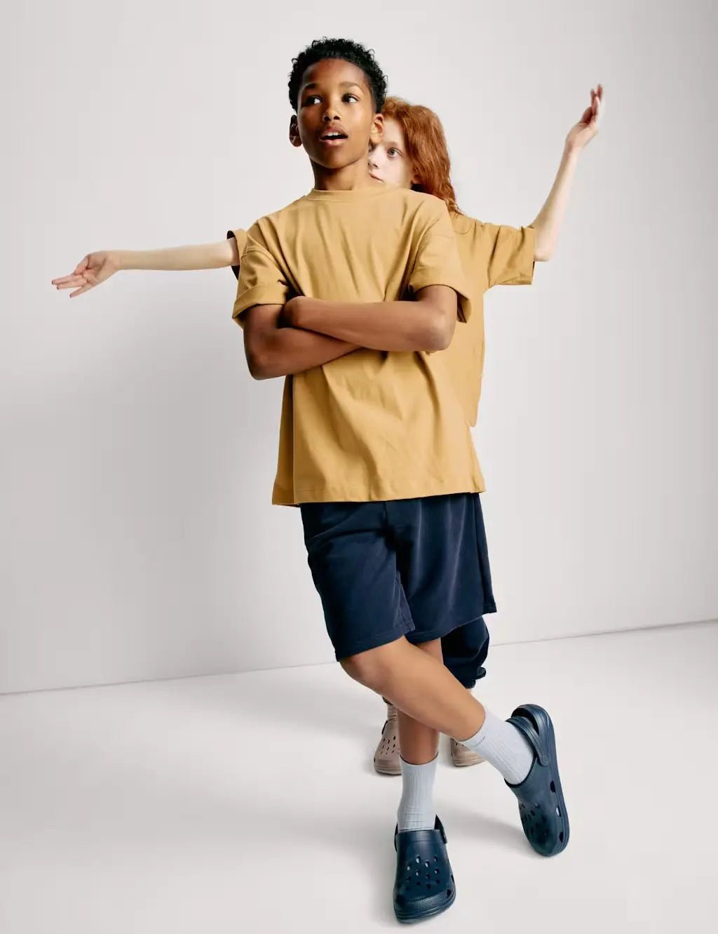 M&S Pure Cotton Plain T-Shirt (2-16 Yrs)