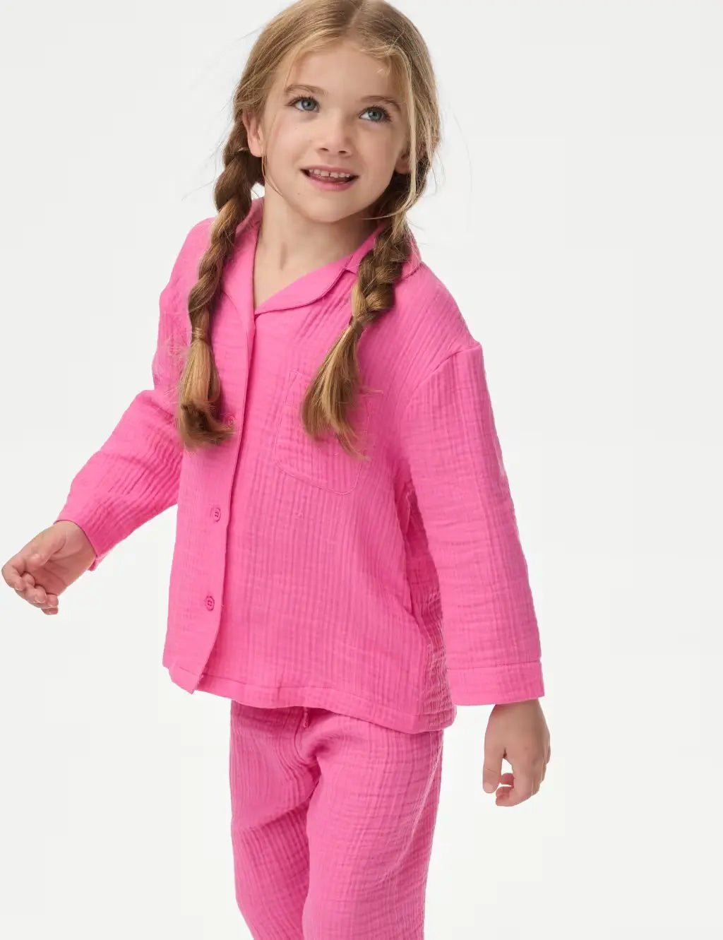 M&S Pure Cotton Pyjamas (1-16 Yrs)
