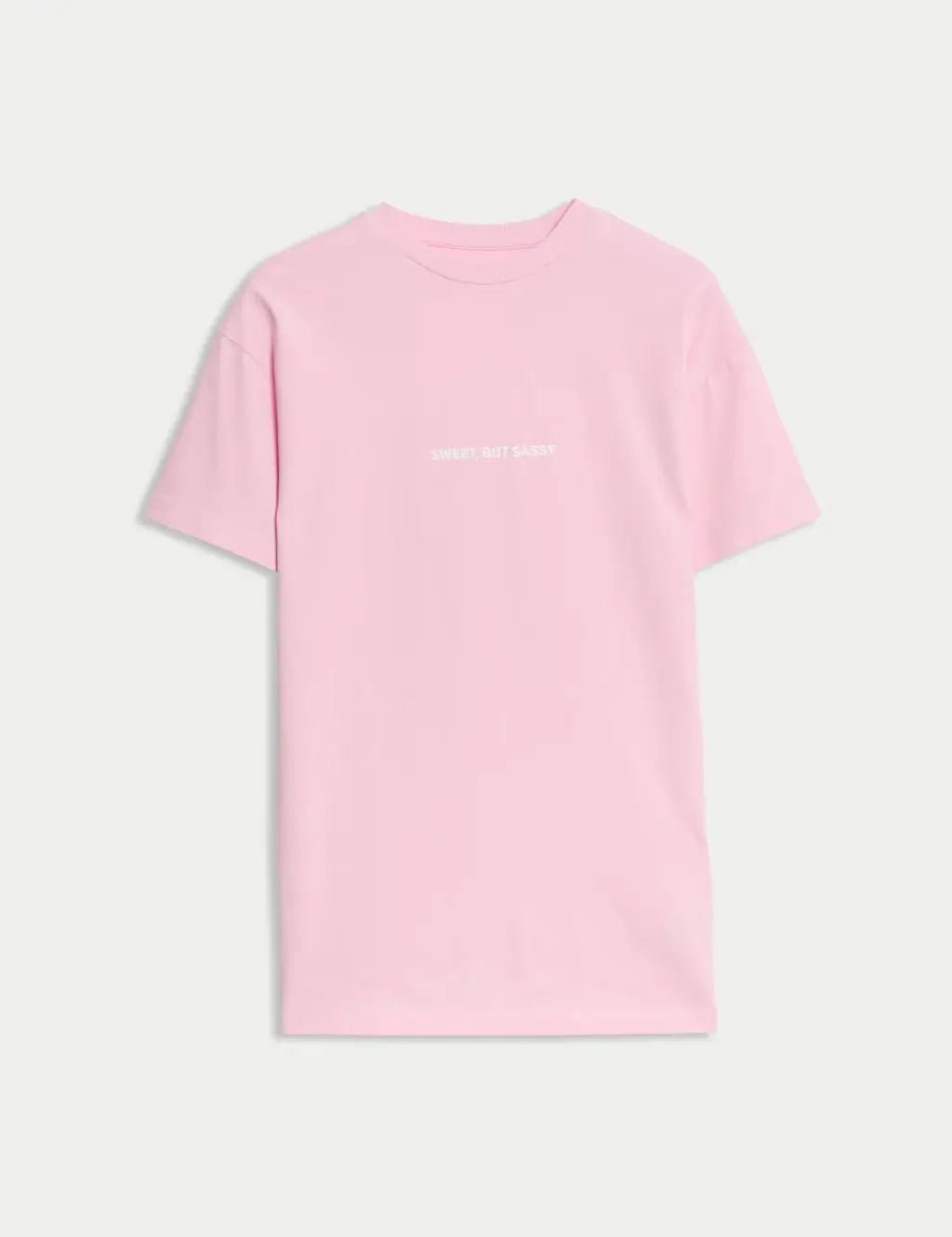 M&S Pure Cotton Sassy T-Shirt Dress (6-16 Yrs)