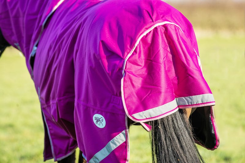 200G Detachable Neck Turnout Rug - Mulberry