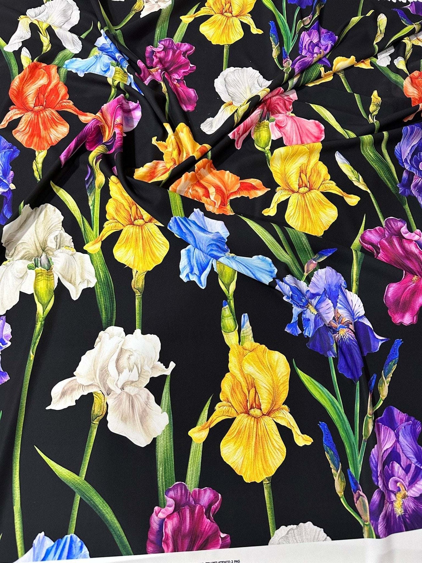 Floral Crepe Fabric by Metre