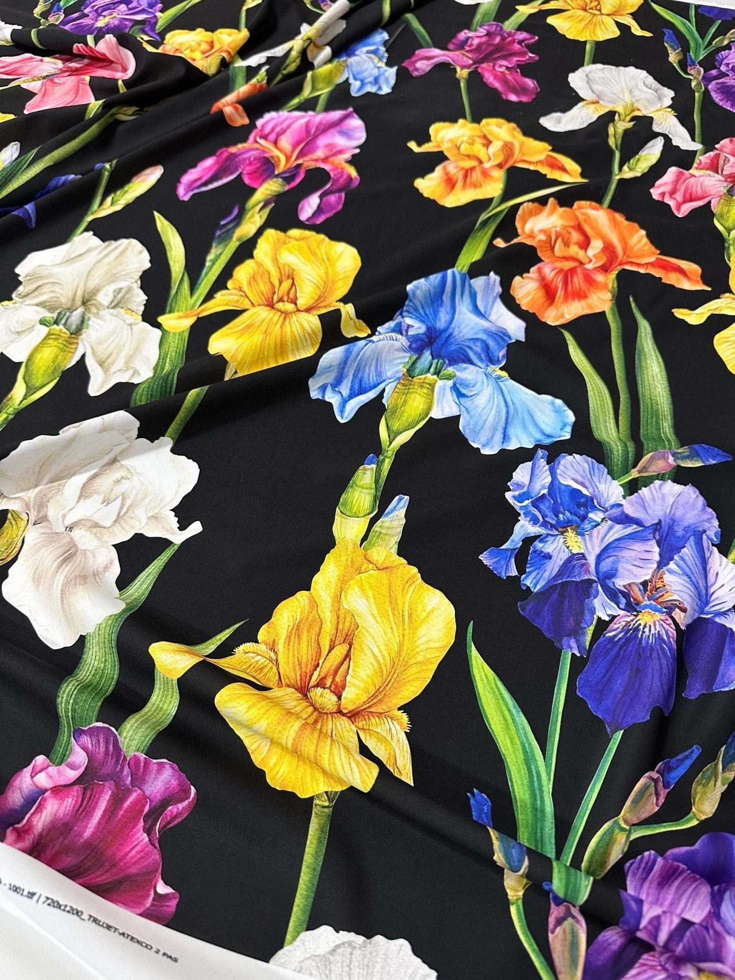 Floral Crepe Fabric by Metre