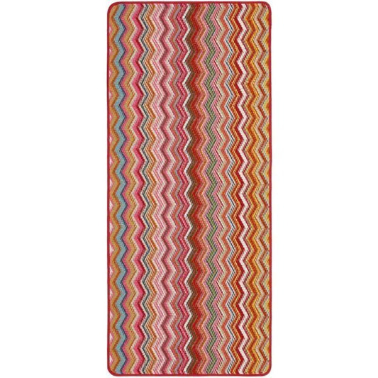 Candy Washable Indoor Mat Chevron Design