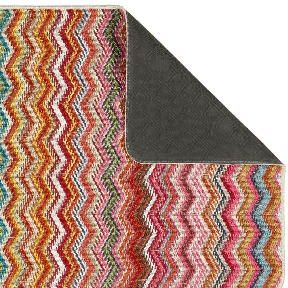 Candy Washable Indoor Mat Chevron Design