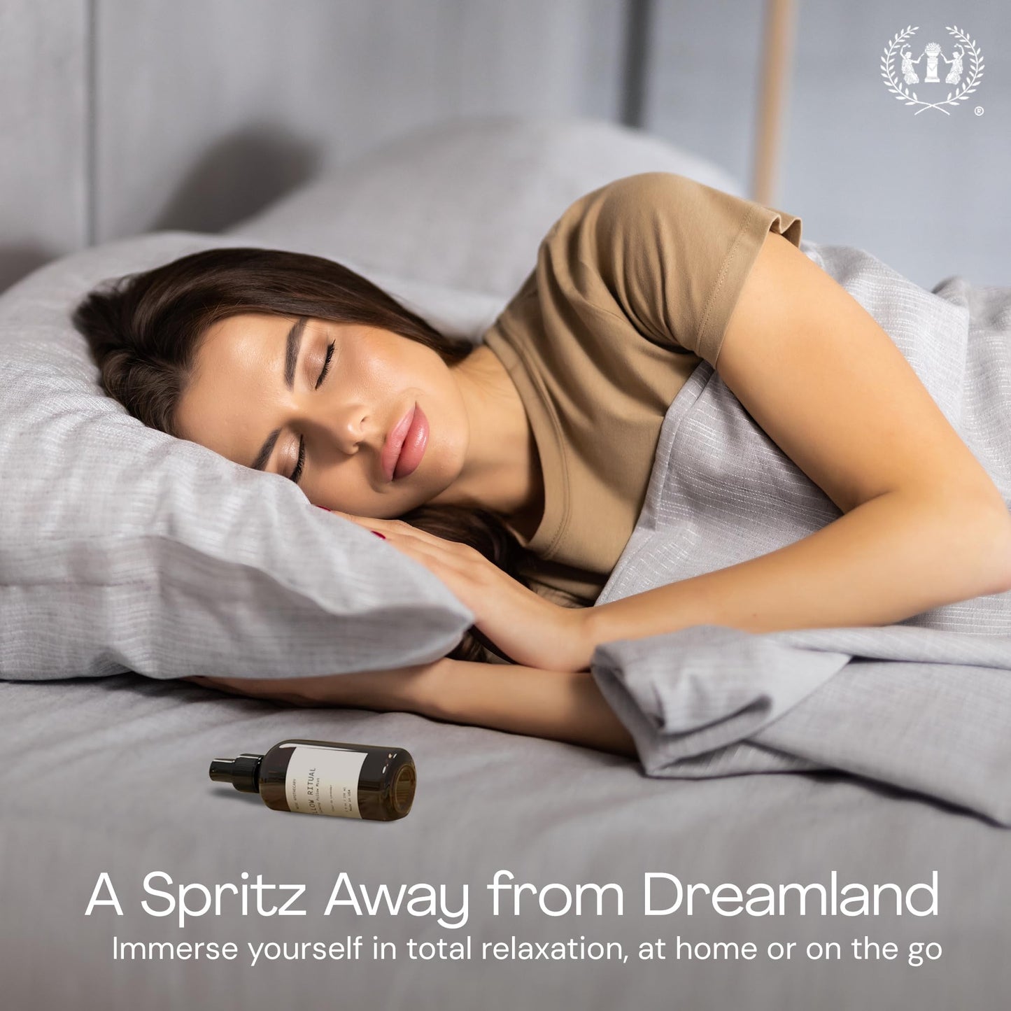 Muse Apothecary Pillow Ritual - Aromatic Pillow Mist with Bergamot, French Lavender & Sandalwood - 8 oz
