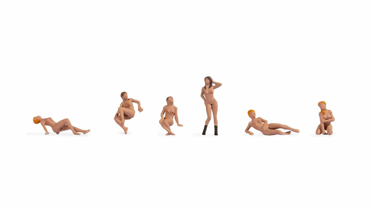 Nude Models Terrarium Figure Set 15949