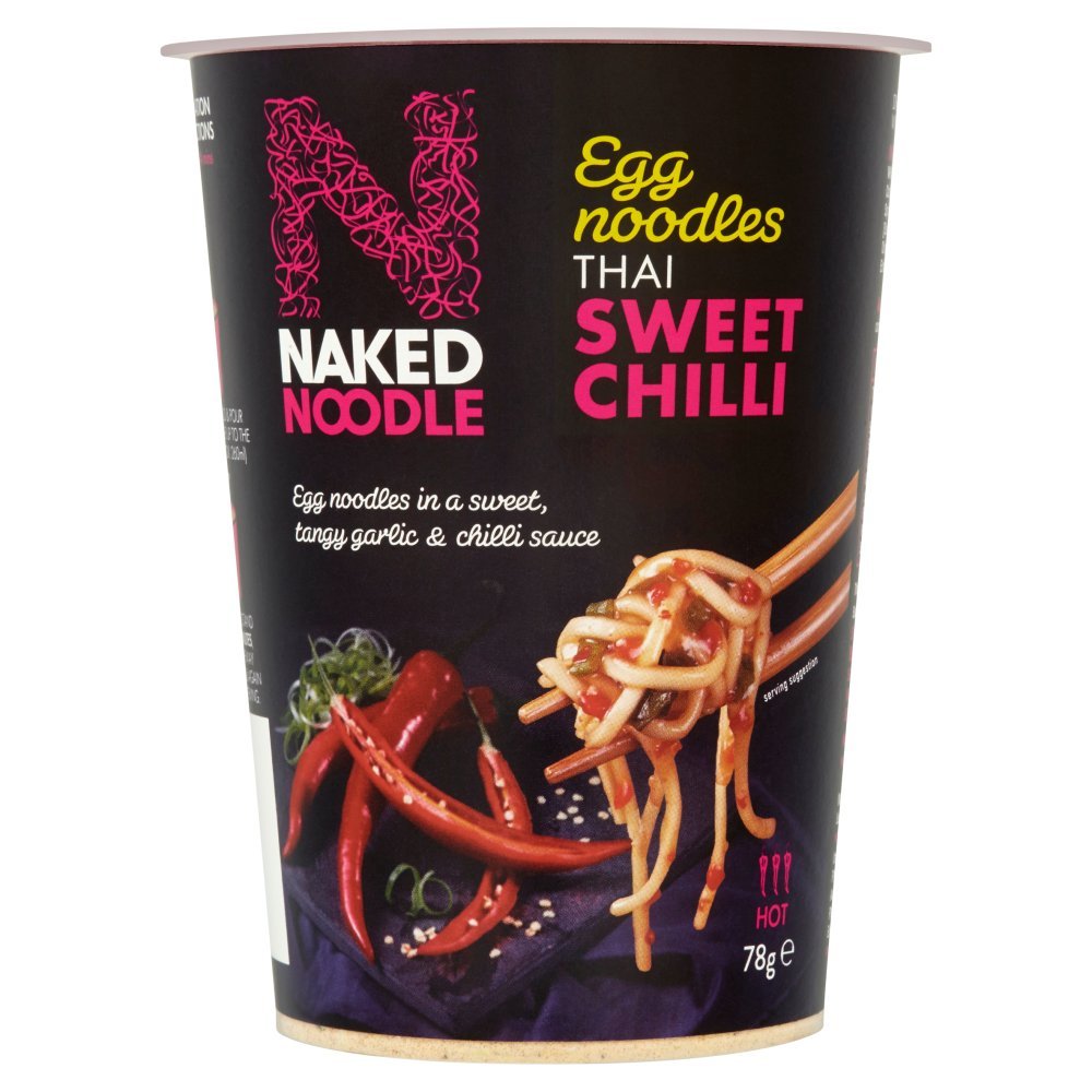 Naked Noodle Thai Sweet Chilli Egg Noodles, 78g