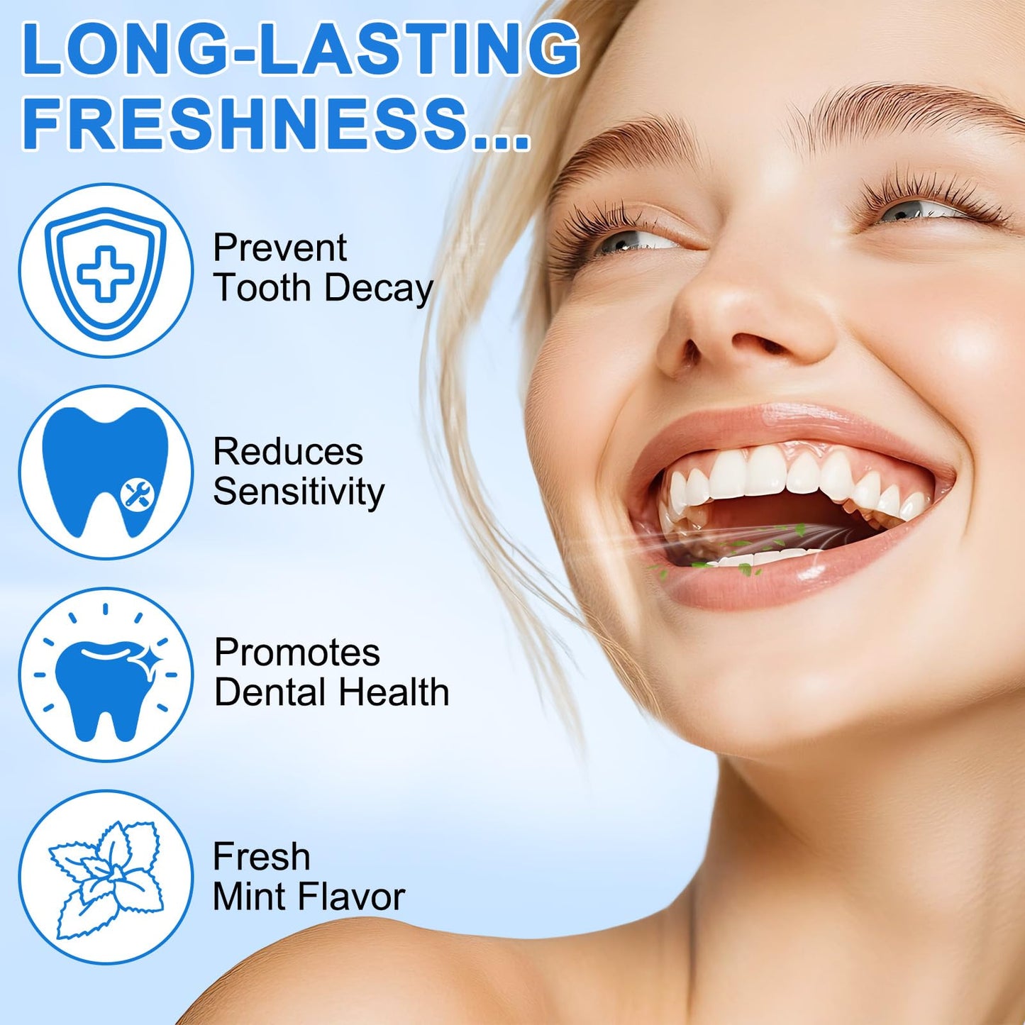 9.9% Hydroxyapatite Toothpaste (2Pcs) – Enamel Protection & Strong Teeth