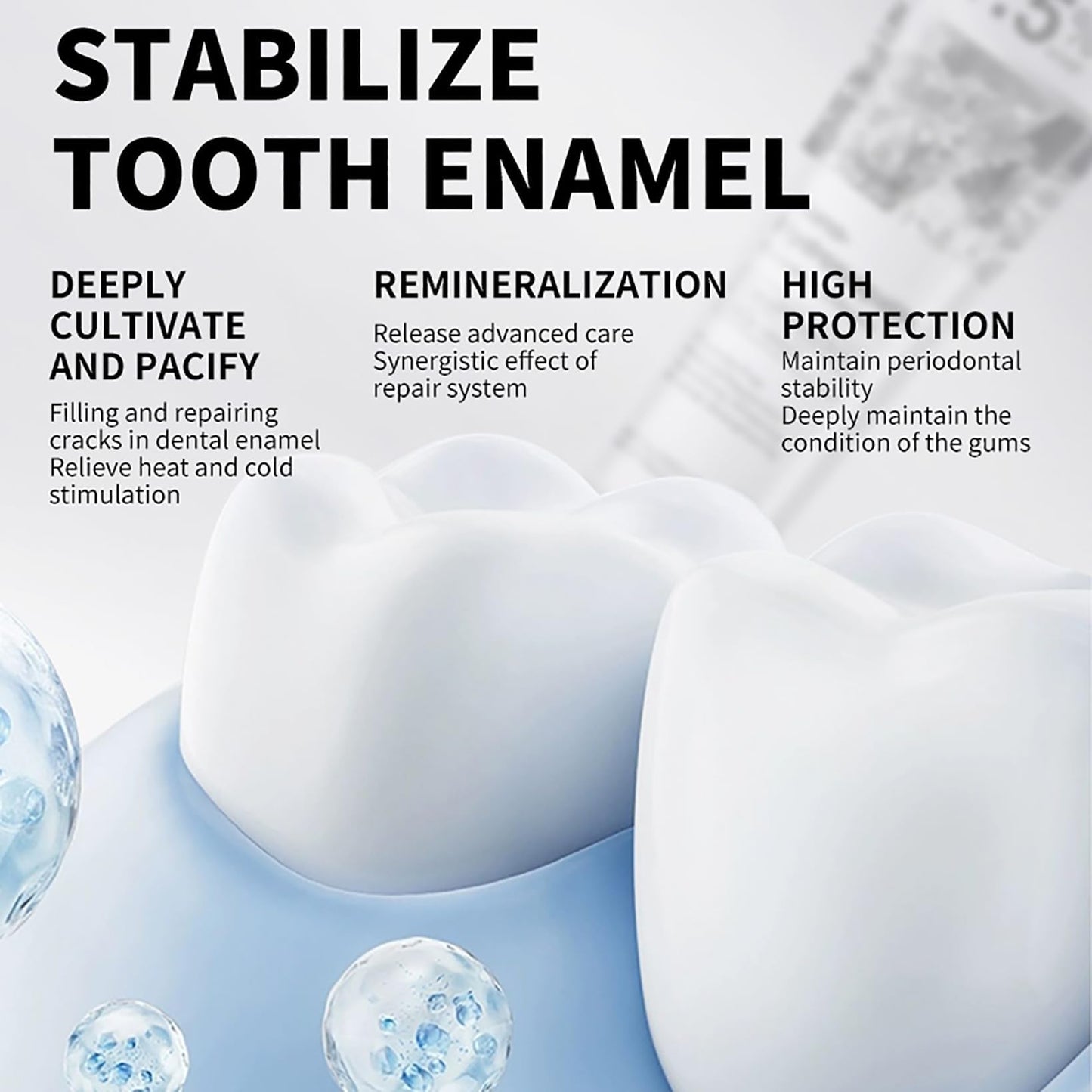 10% Nano Hydroxyapatite Toothpaste – Fluoride-Free Enamel Repair (2-Pack)