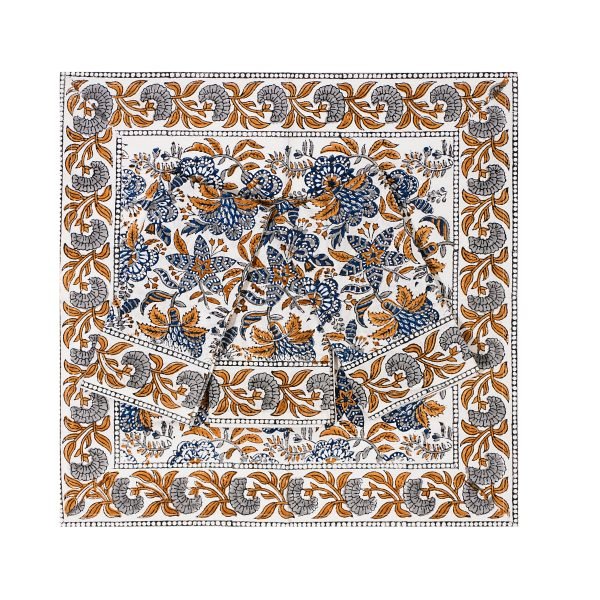 Napkins - Set of 4 Coromandel Nut Blue