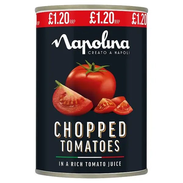 Napolina Chopped Tomatoes 400g (Case of 12)