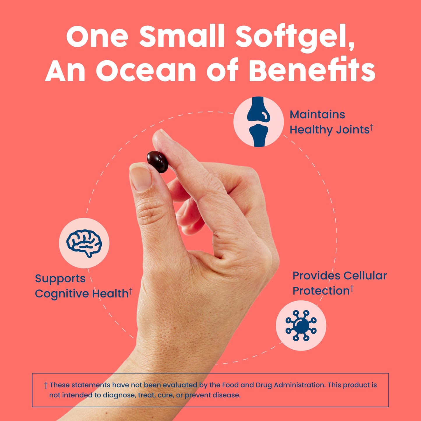 NativePath Krill Oil 500mg + Astaxanthin 200mcg | Phospholipid Omega-3 EPA/DHA, 30 Softgels