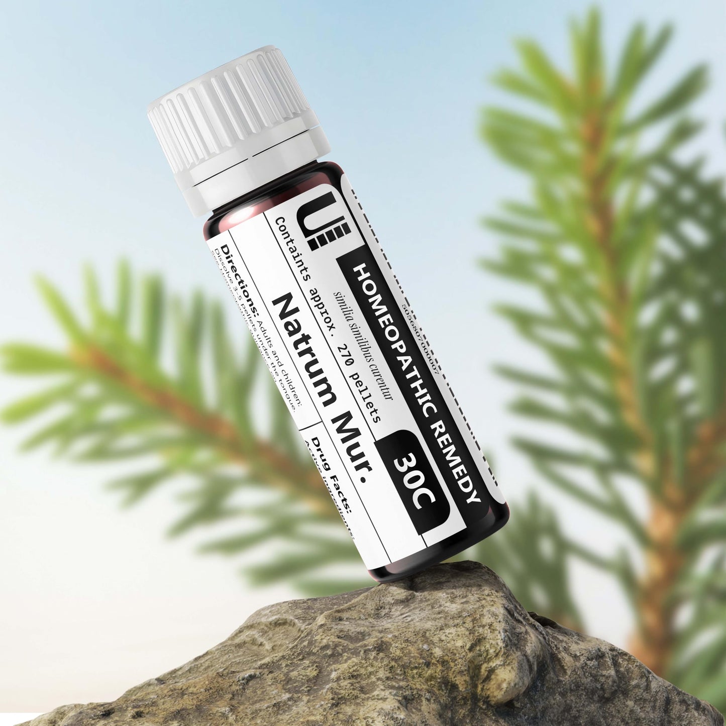 Natrum Muriaticum 30C Homeopathic Remedy – 270 Pellets (Lactose-Free)