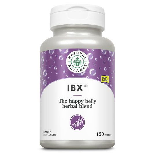 Natural Balance IBX Soothing Bowel Formula - Digestive Support - 120 Veggie Caps