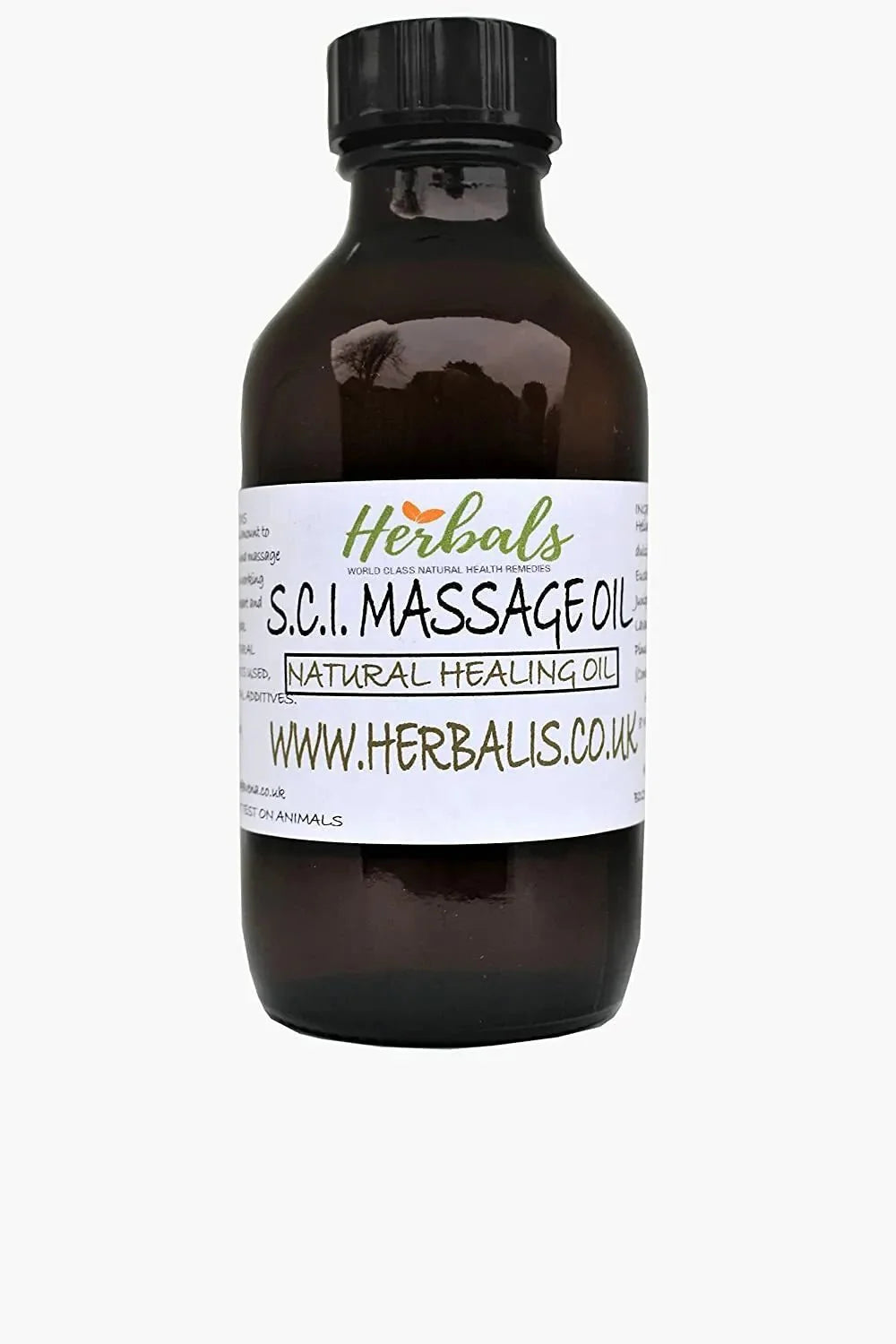 Natural Handmade Sciatica Oil - 250ML - Herbalshire - Pain Relief, Anti-Inflamm