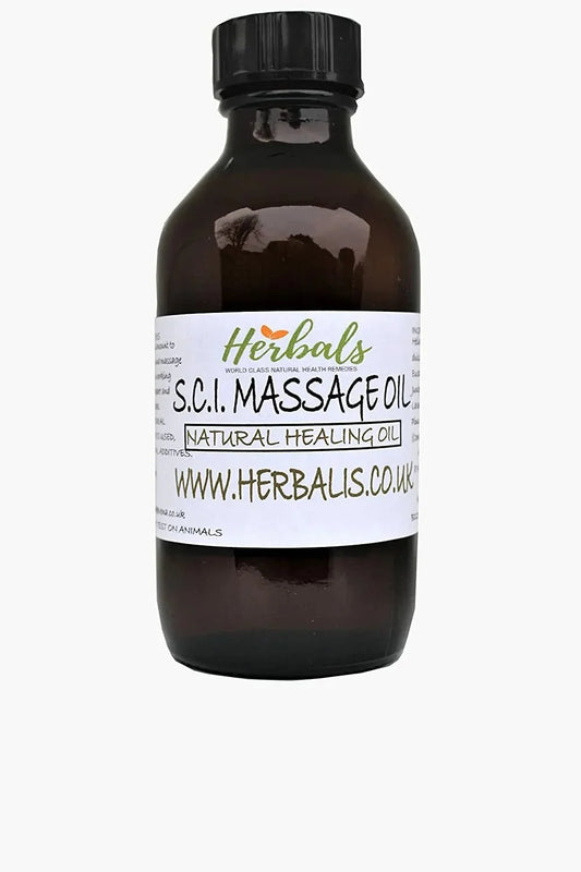 Natural Handmade Sciatica Oil - 250ML - Herbalshire - Pain Relief, Anti-Inflamm