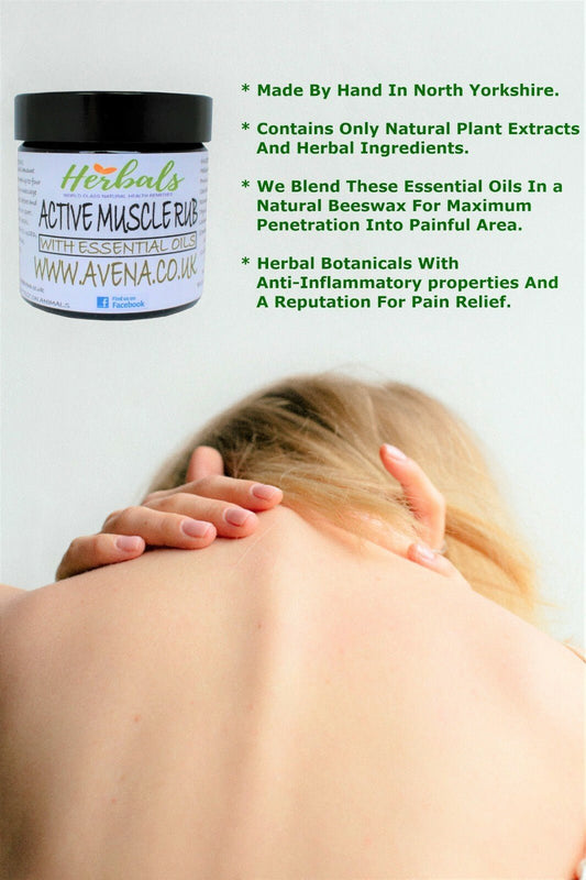 Natural Joint And Muscle Cream Prepared By Hand In North Yorkshire Soothe Pain