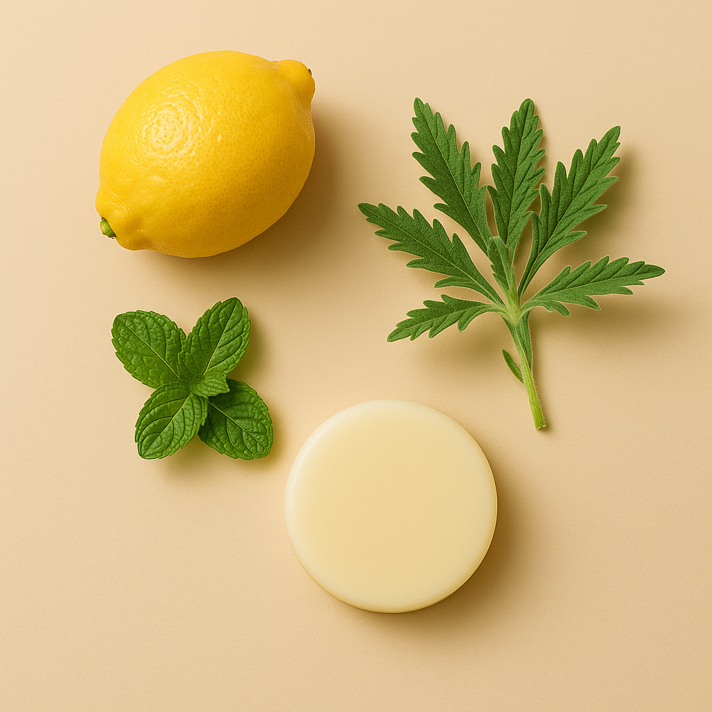 Mint & Citronella Natural Bug-Repellent Lotion Bar