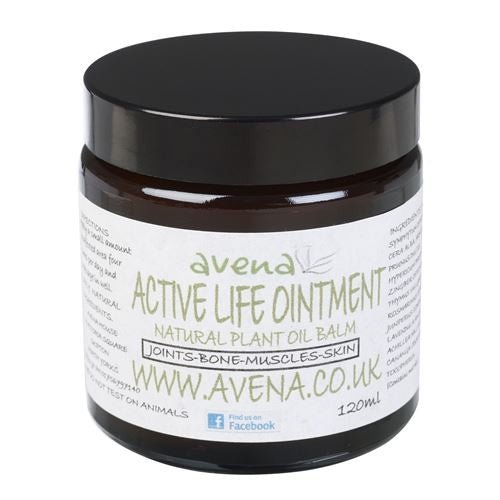 Natural Pain Relief Ointment 120ml - Active Life Herbal Cream for Arthritis, Jo