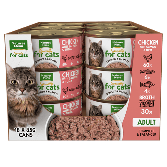 Natures Menu Cat Chick Salmon&Tuna Tins 85g