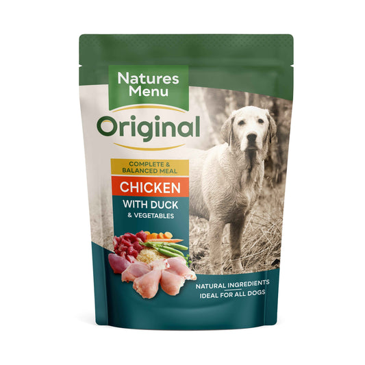 Natures Menu Dog Pch Chicken & Duck 8x300g