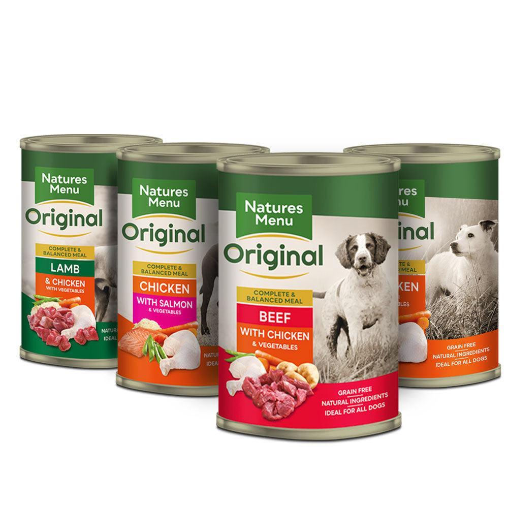 Natures Menu Dog Tins Multipack 400g - Case of 12