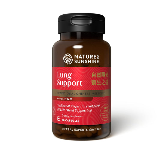 Nature's Sunshine Lung Support Chinese TCM Concentrate - 30 Capsules