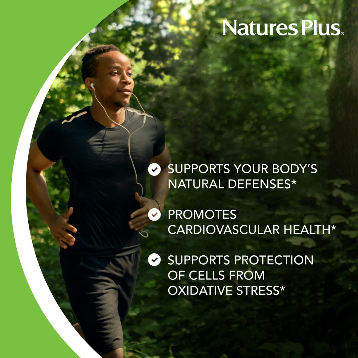 NaturesPlus Vitamin E Chewable 400 IU - 90 Vegetarian Carob Tablets | Heart Health & Antioxidant Support