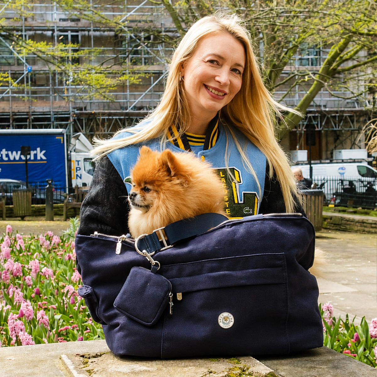 Navy | Berwick Dog Carrier