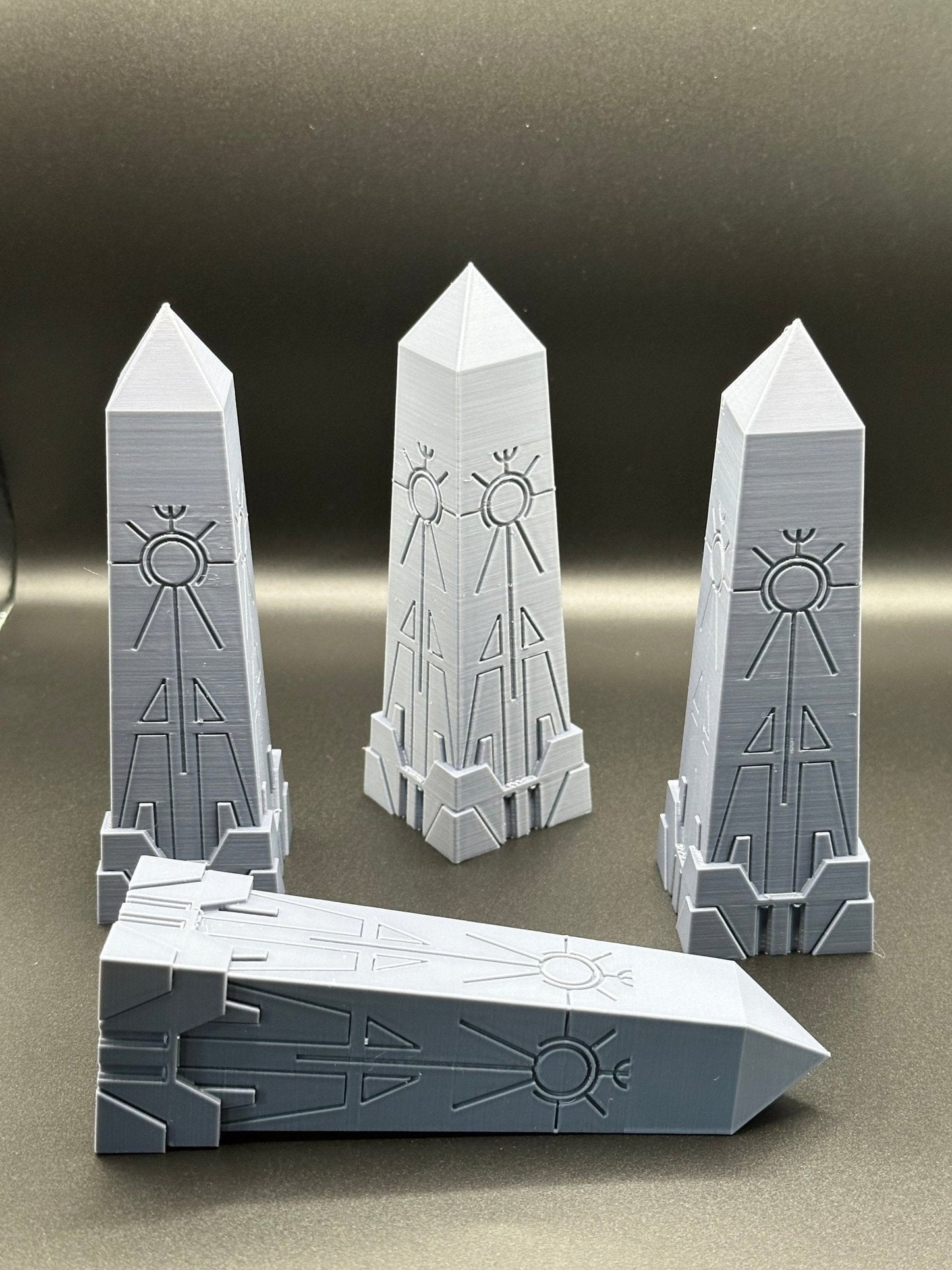 Alien Crypt Terrain – Sci-Fi Scatter Scenery for 28mm Tabletop Games