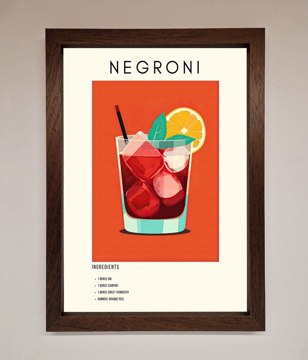 Negroni Framed Wall Art