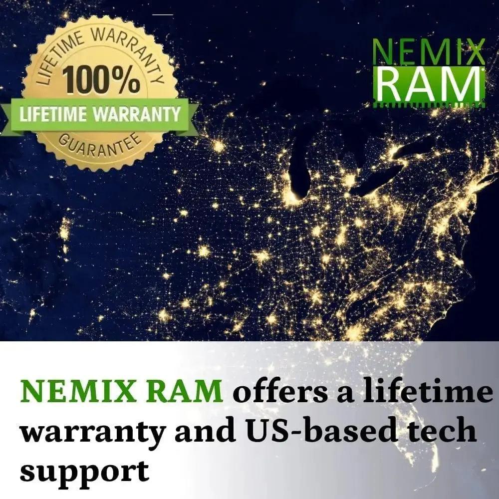 NEMIX RAM 16GB DDR-4 PC4-25600 for PCs – NEW