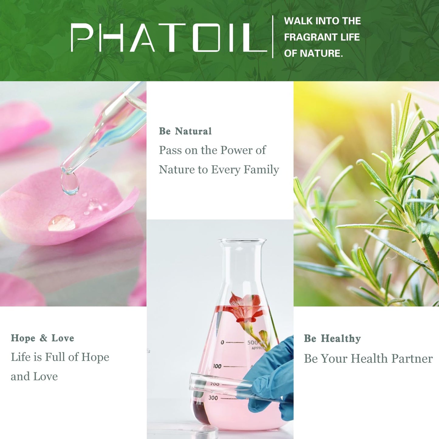Neroli Essential Oil 30ml | PHATOIL Pure Aromatherapy for Diffusers, DIY Candles & Soaps