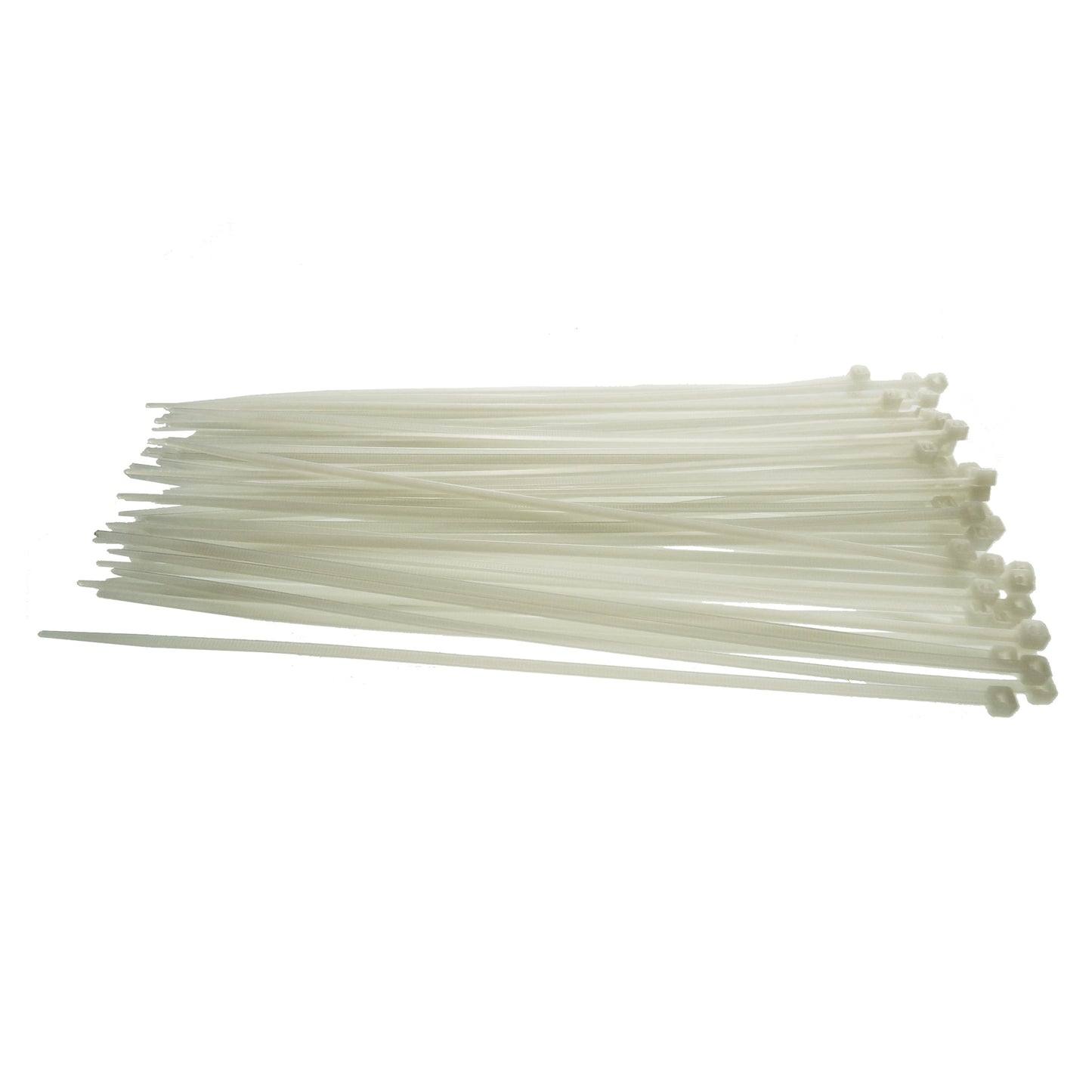 100 Cable Ties (3.6mm x 300mm) Neutral