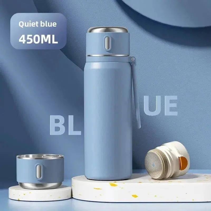 New 316 Stainless Steel Thermos Cup for Girls – Food-Grade Water Bottle for School, Kids & Students