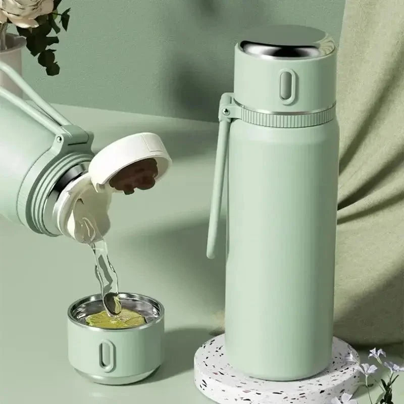 New 316 Stainless Steel Thermos Cup for Girls – Food-Grade Water Bottle for School, Kids & Students