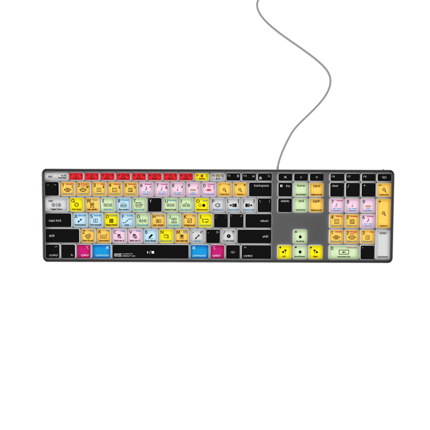NEW Ableton Live Keyboard | Backlit | Wired & Wireless | Mac & PC
