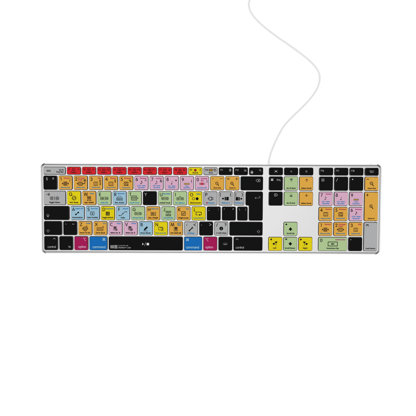 NEW Ableton Live Keyboard | Backlit | Wired & Wireless | Mac & PC