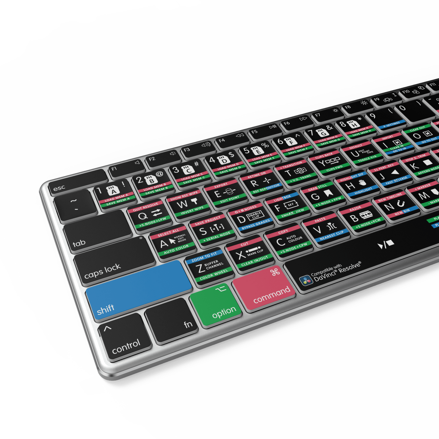 NEW DaVinci Resolve Keyboard | Backlit | Wired & Wireless | Mac & PC