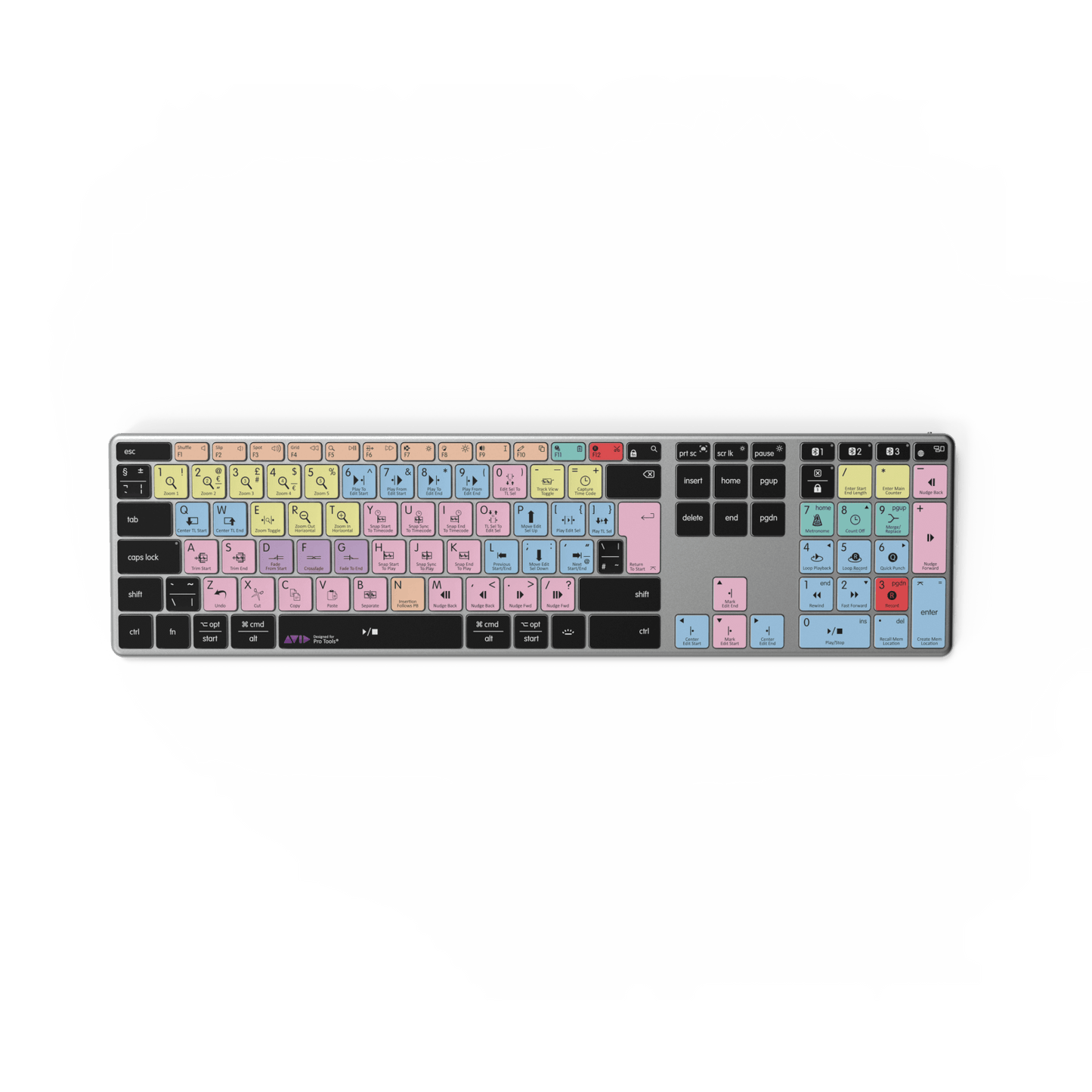 NEW Pro Tools Keyboard | Backlit | Wired & Wireless | Mac & PC