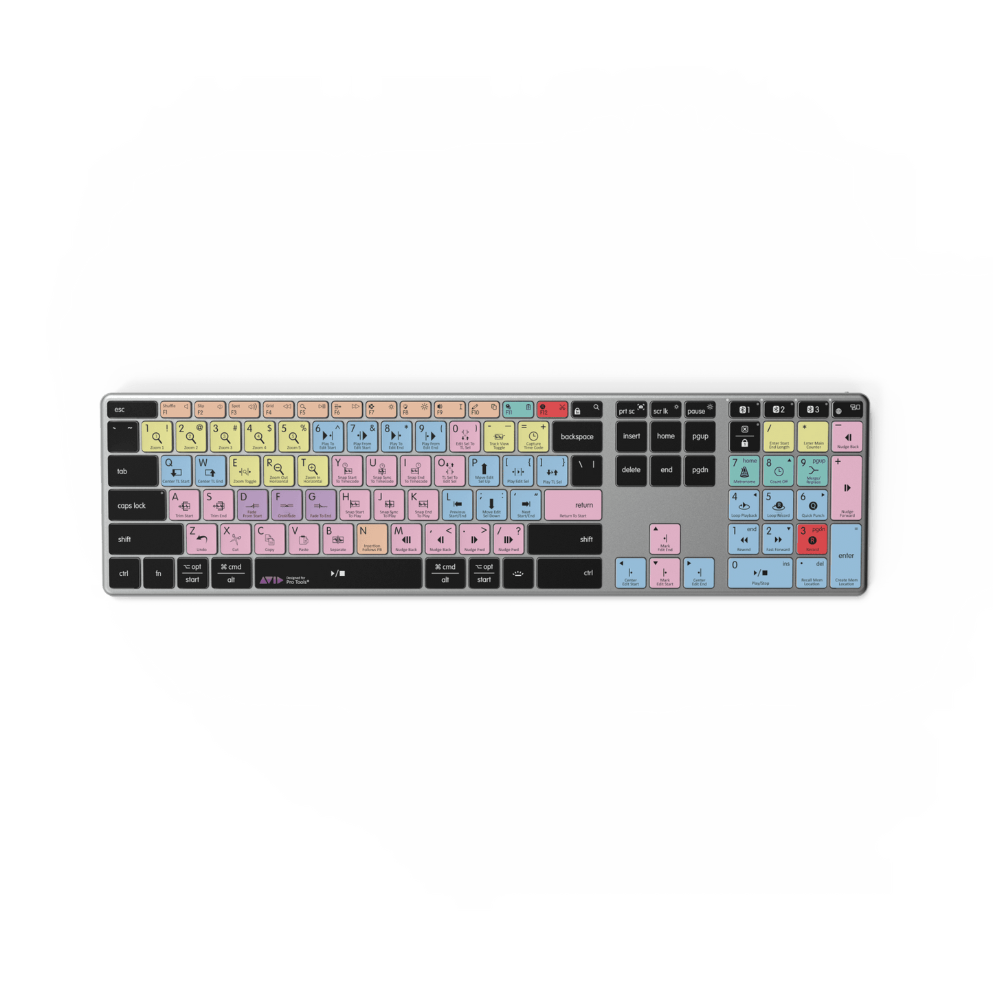 NEW Pro Tools Keyboard | Backlit | Wired & Wireless | Mac & PC