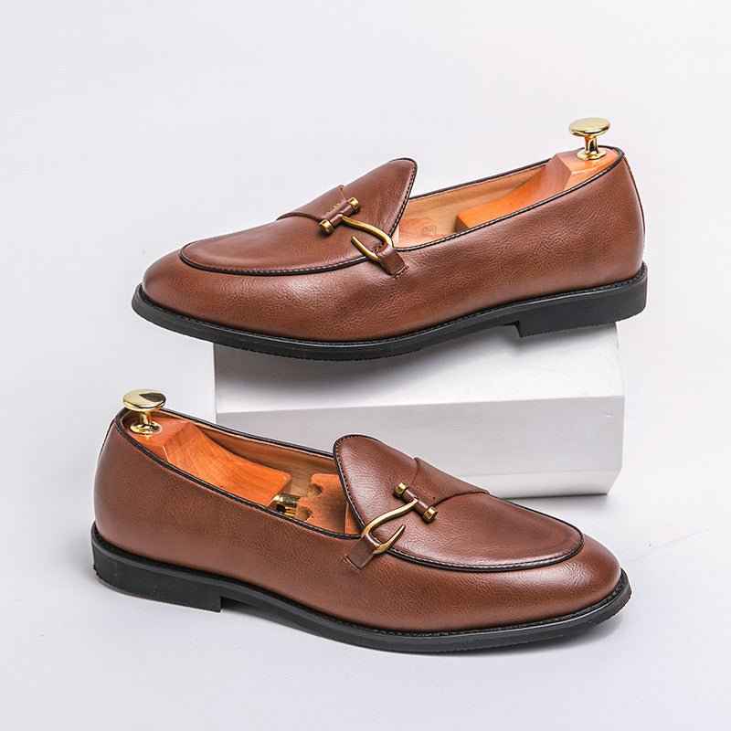Men's Casual Slip-On Shoes With Wear-Resistant Sole, Stylish Design, Available In Sizes 38-47