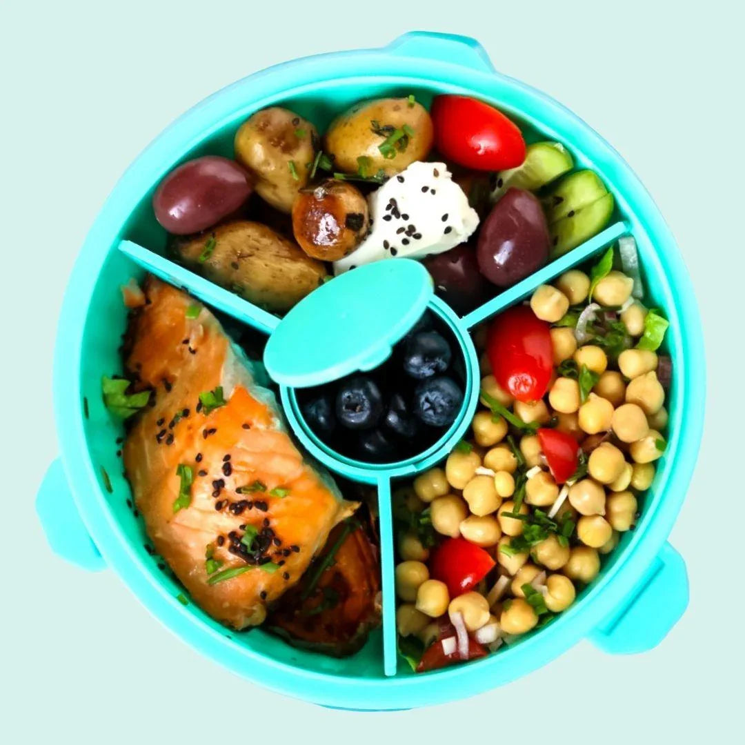NEW! Yumbox Poke Bowl with 3 Compartment Divider - Various Colours