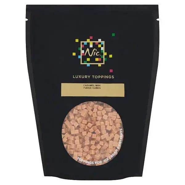 Nic Luxury Toppings Caramel Mini Fudge Cubes 1kg