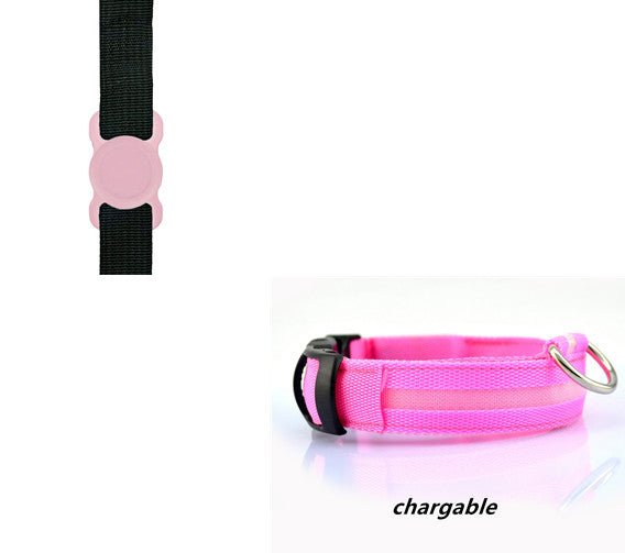 Night Safety Dog Collar Set