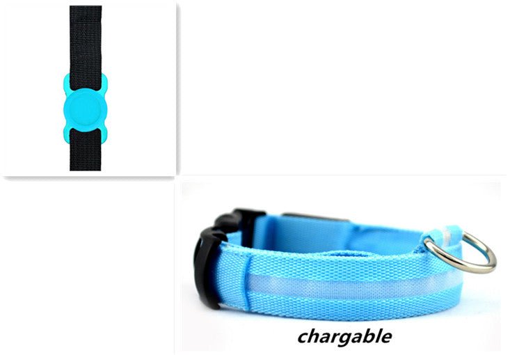 Night Safety Dog Collar Set
