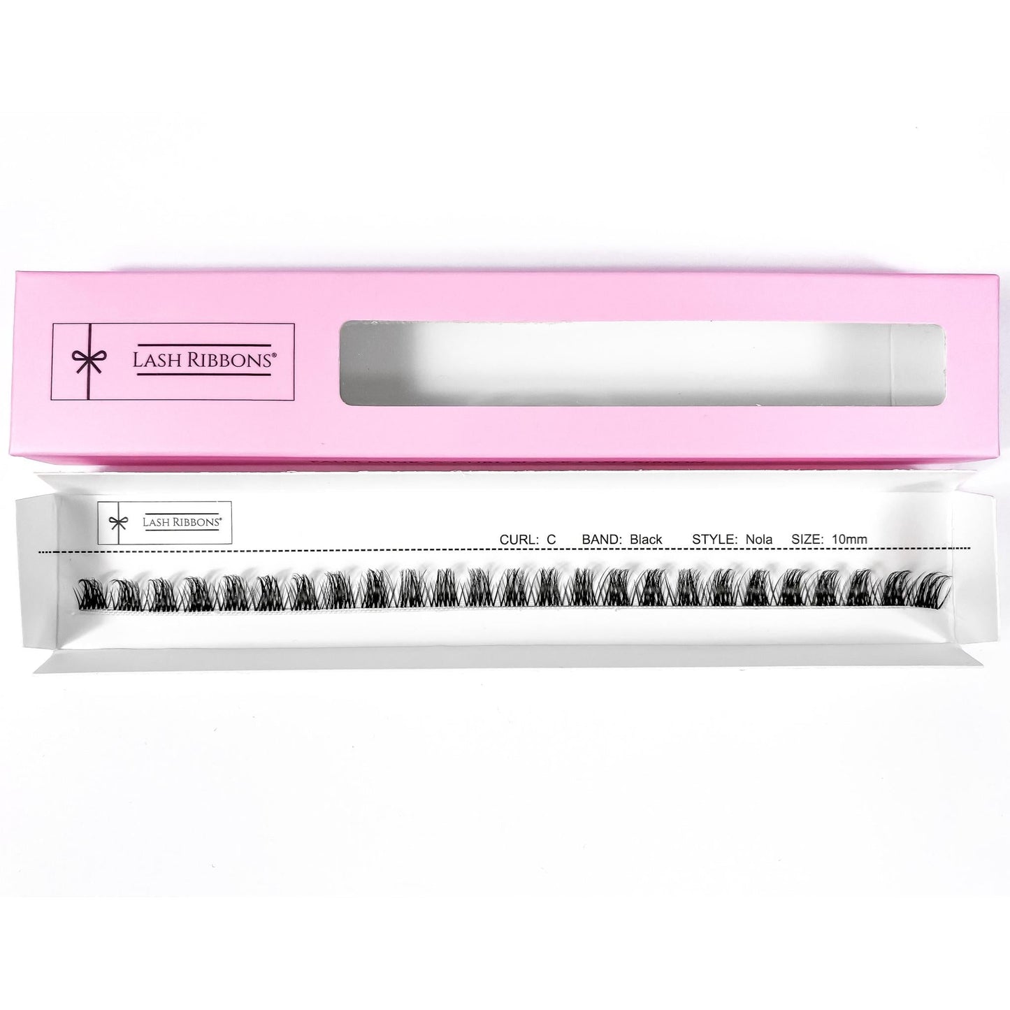'C' Curl Black Lash Ribbons® Starter Kit (With Ultimate Lash Bond)