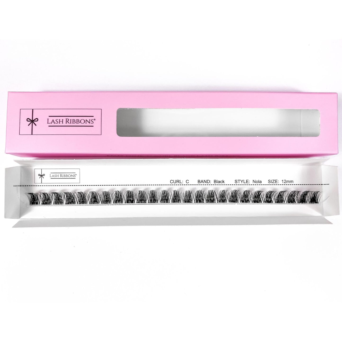 'C' Curl Black Lash Ribbons® Starter Kit (With Ultimate Lash Bond)